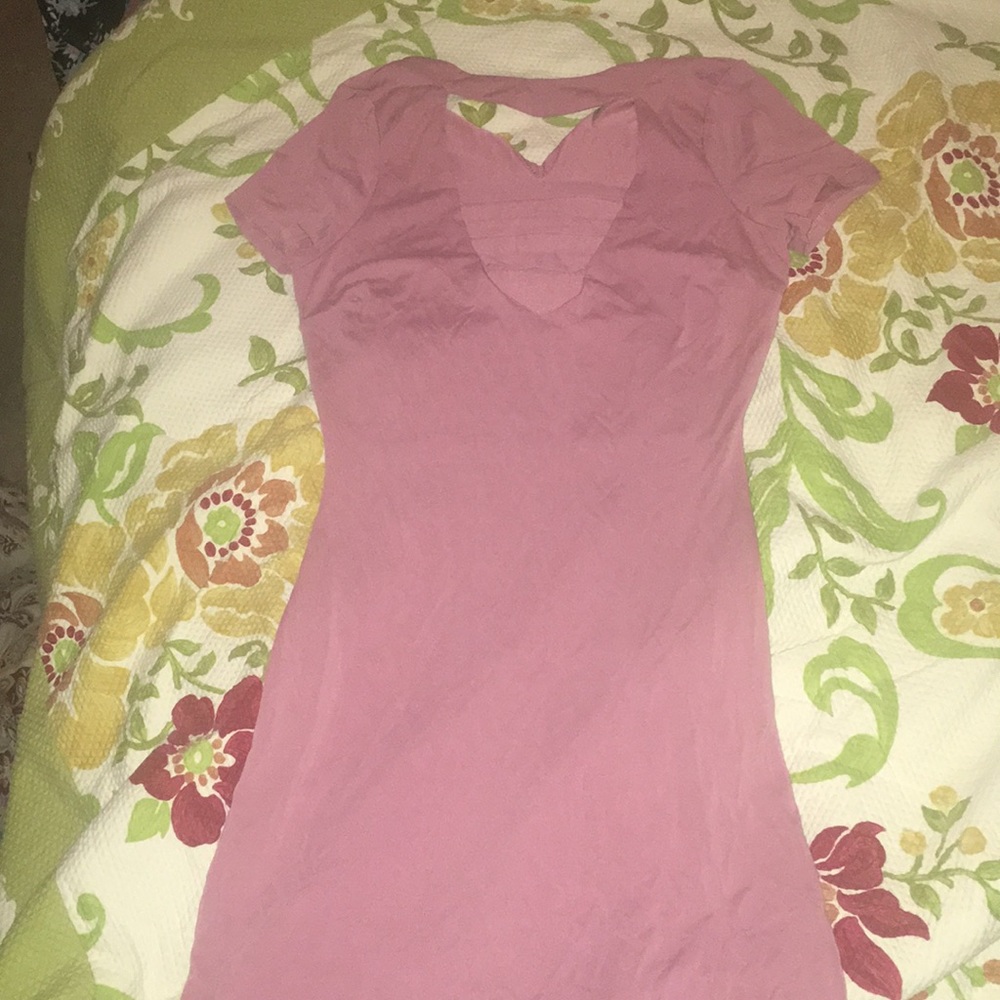 Pink dress